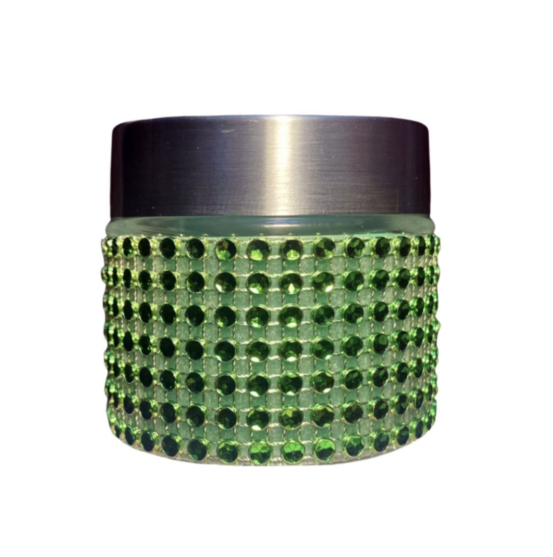 UPSCALE BOHEMIAN VANILLA PINE 3.5 OZ. RHINESTONE CANDLE